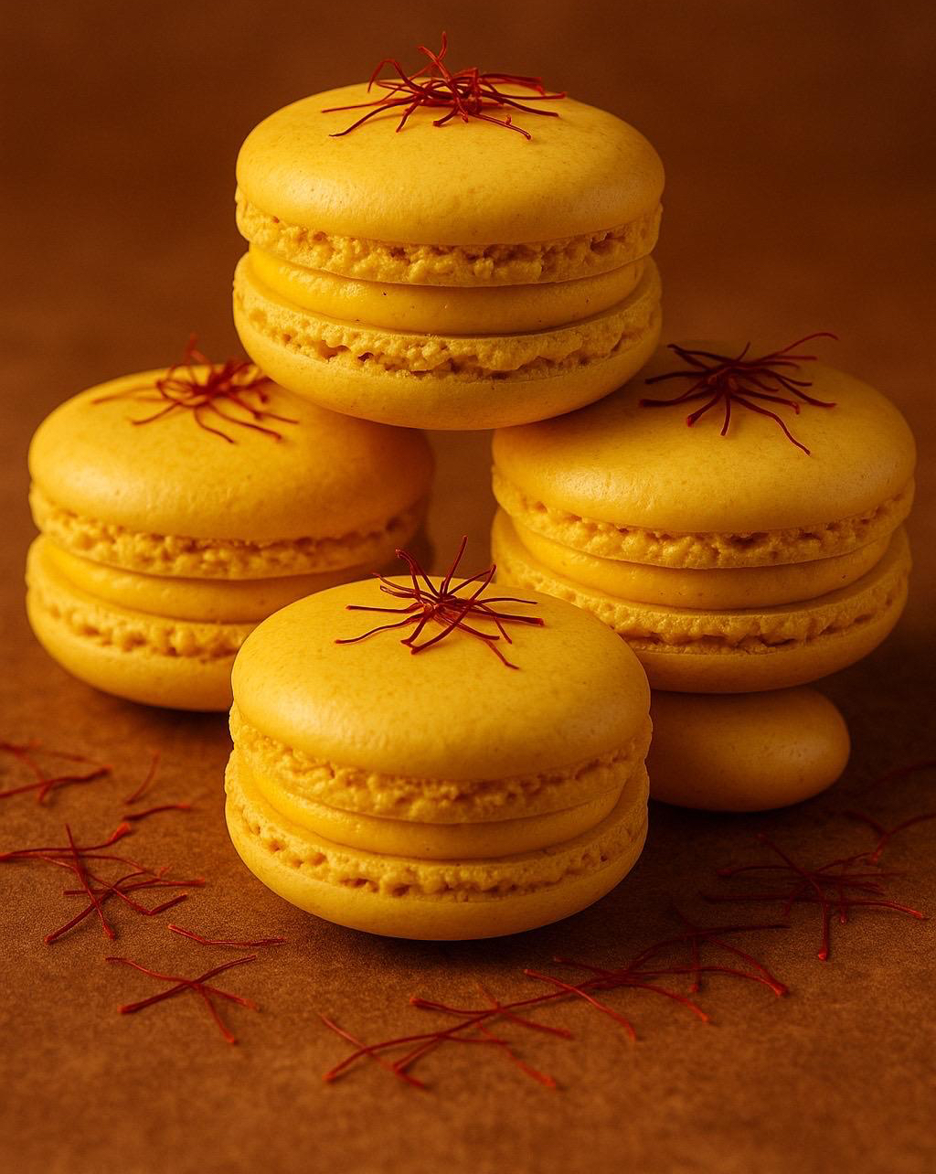 Dessert au safran